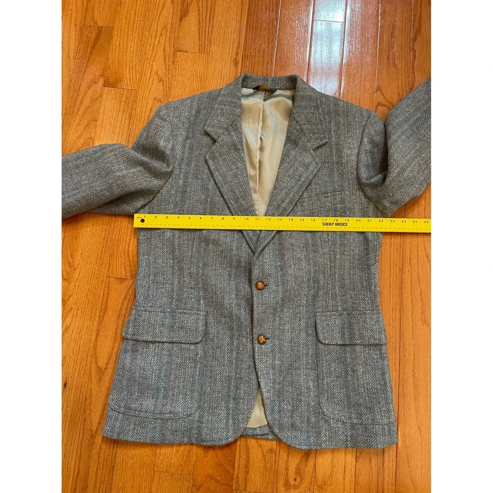Vintage Pendleton Wool Blazer Herringbone Tweed Mens‎ 44 Classic Sport Coat